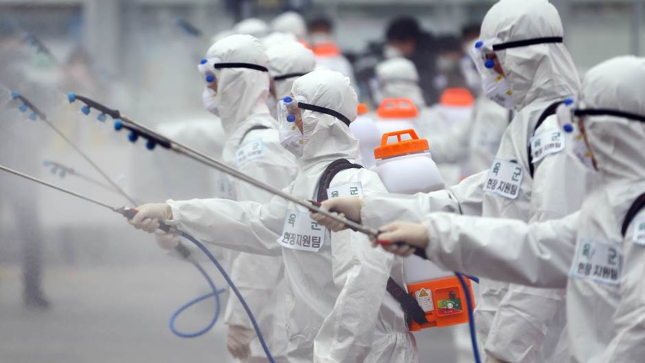 koronavirus južna koreja