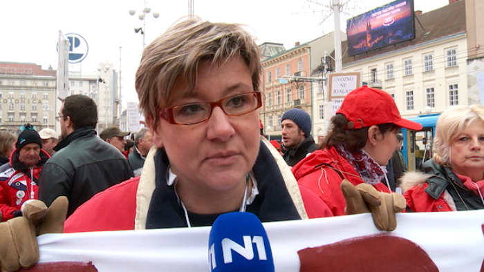 Lidija Jagarinec Imunoloski zavod prosvjed