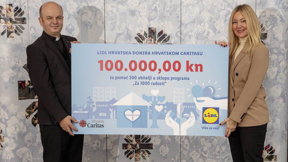 Lidl Hrvatska i Hrvatski Caritas