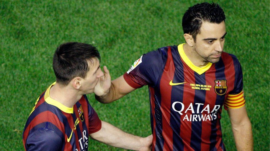 lionel messi i xavi