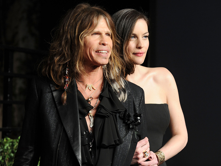 Liv Tyler and Steven Tyler afp
