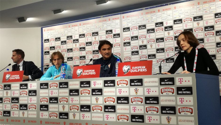 Luka Modrić i Zlatko Dalić