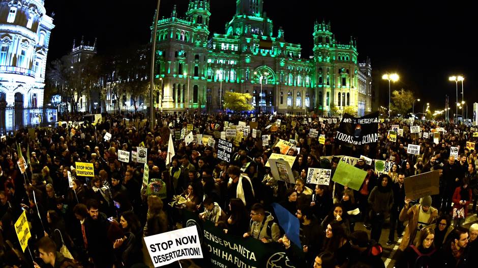 Madrid klima prosvjed