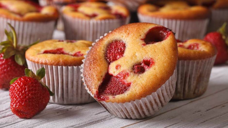 muffini s jagodama, voćni muffin