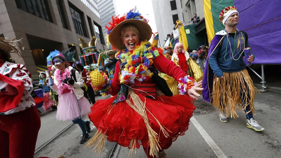 Mardi gra karneval nju orleans Reuters Jonathan Bachman