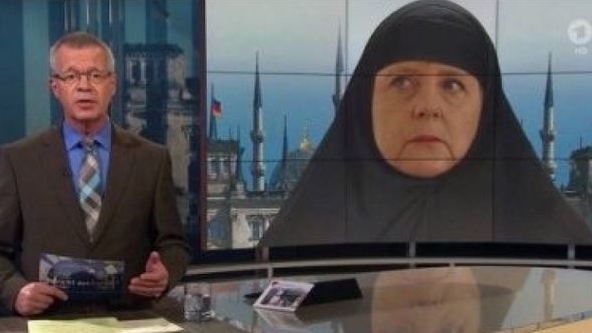 merkel hidžab