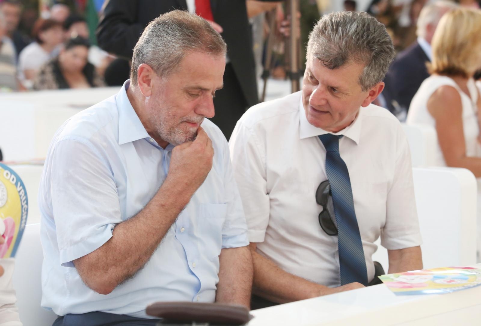 Milan Bandić i Milan Kujundžić