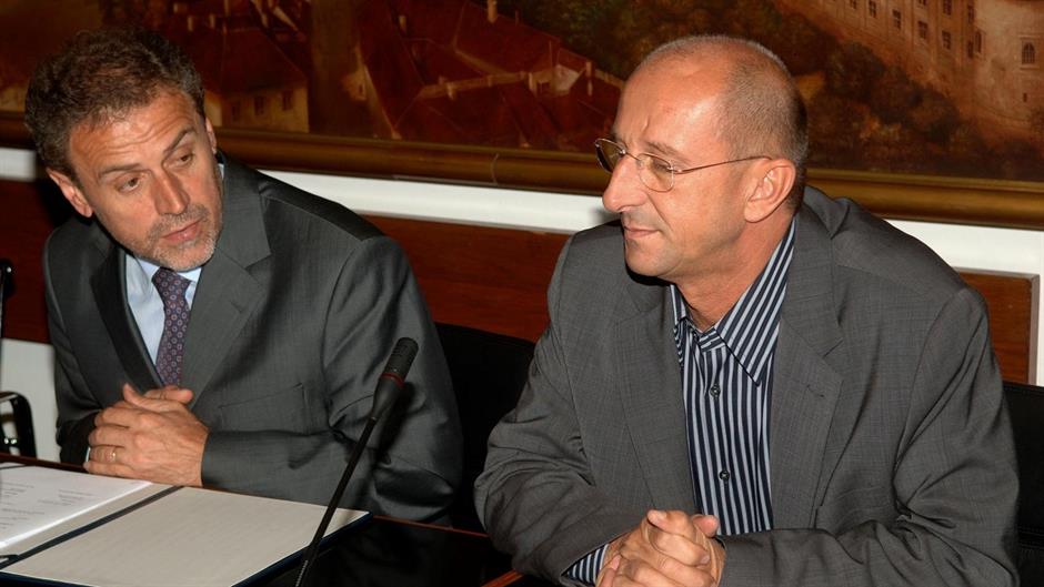 Milan Bandić i Slobodan Ljubičić