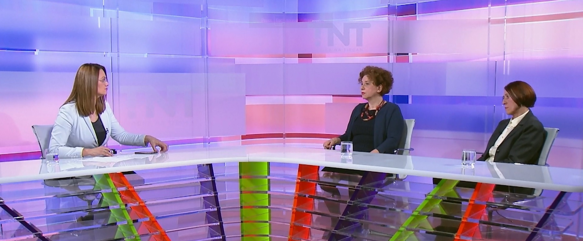 Mira Pekač Knežević  i Diana Topčić Rosenberg