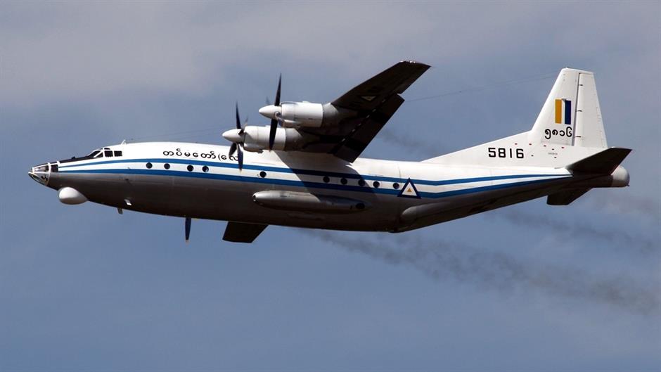 Myanmar_Air_Force_Shaanxi_Y-8_MRD