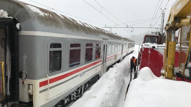 Na dionici pruge Ogulin - Moravice