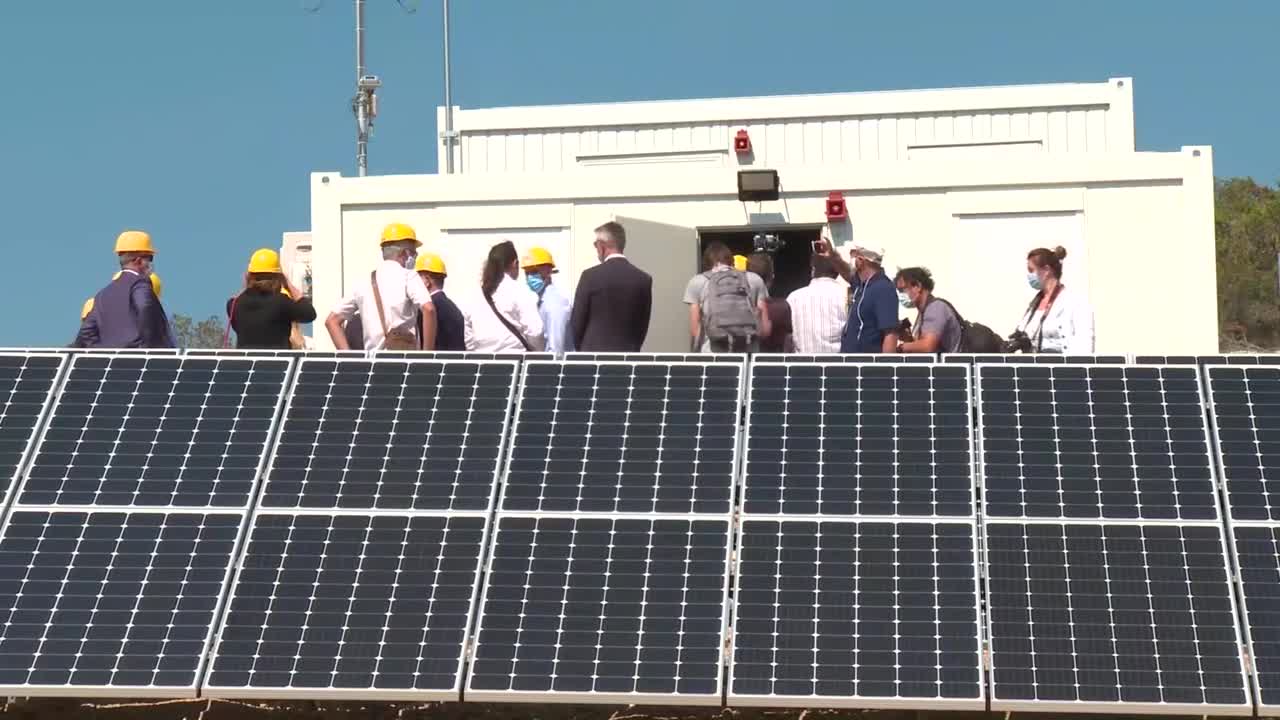 Najveću sunčanu elektranu u Hrvatskoj - SE Vis