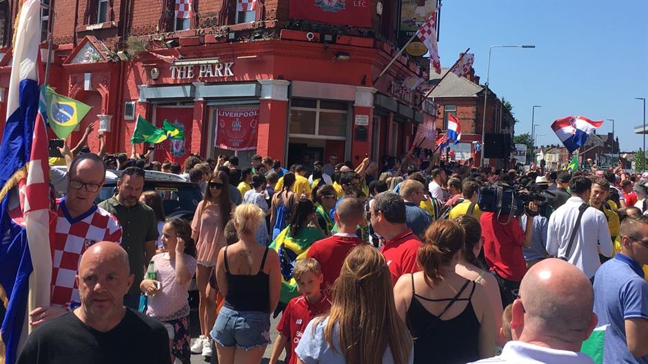 Navijači Hrvatska Brazil