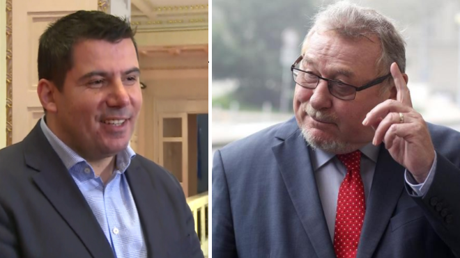 Nikola Grmoja i Vladimir Šeks