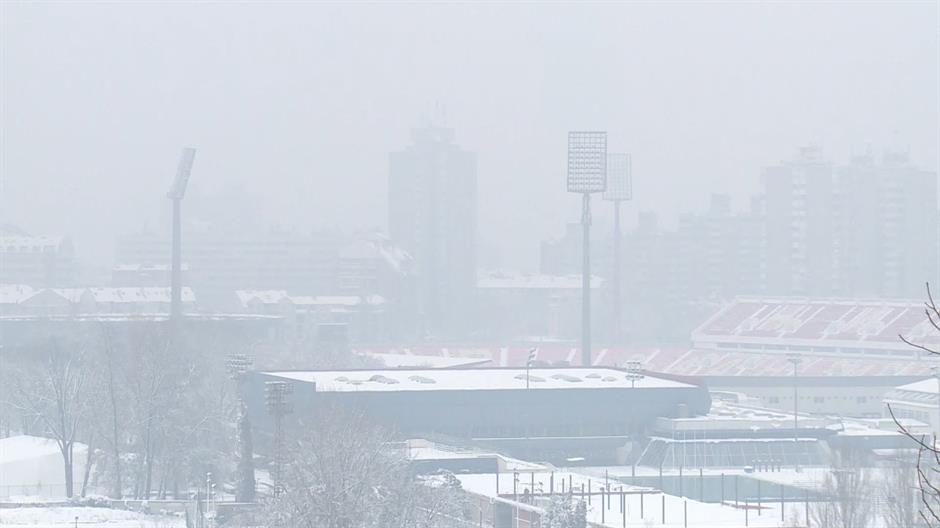 Niš, zagađenje, dim