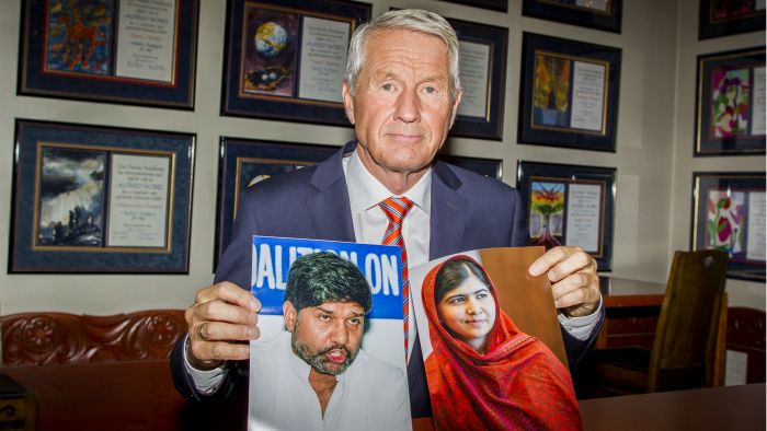 Nobelova nagrada za mir Malala i Kailash - AP PhotoVegard Wivestad Grott, Scanpix