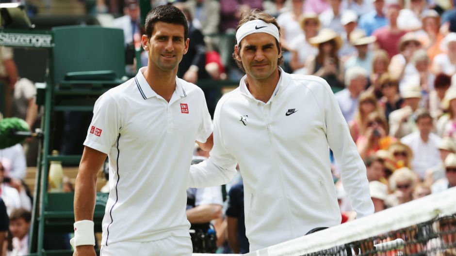 novak djokovic rodzer federer