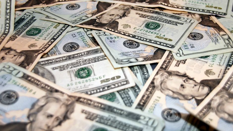 novcanice dolar ilsutracija