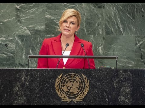 Obraćanje predsjednice na Općoj skupštini UN-a