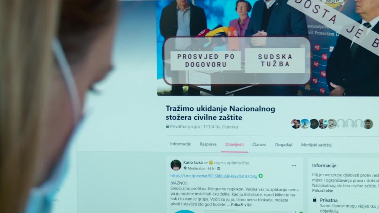 Okupljeni u Facebook grupu najavljuju tužbu protiv Stožera