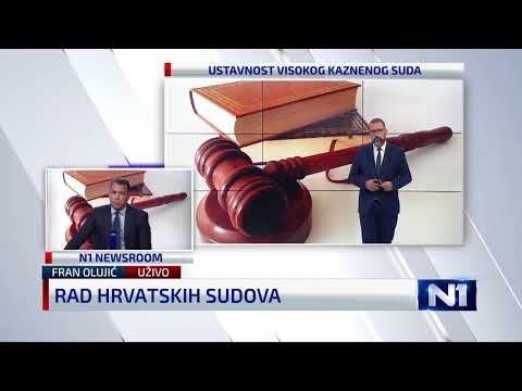 Olujić: Brojne procese žalbe na Vrhovnom sudu zbog opterećenosti čekaju i po 6 mjeseci