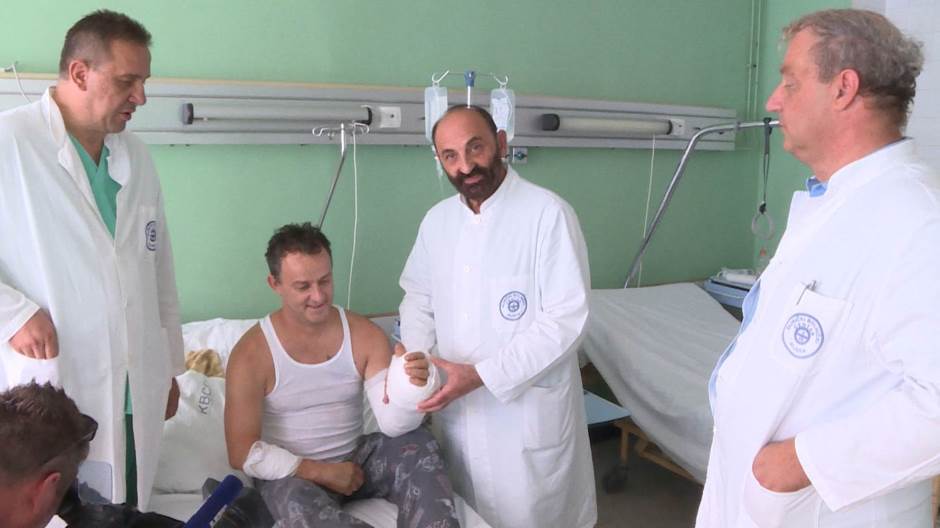 Operacija, šaka, rijeka