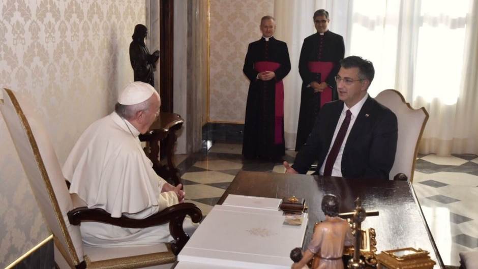 papa Franjo Andrej Plenković