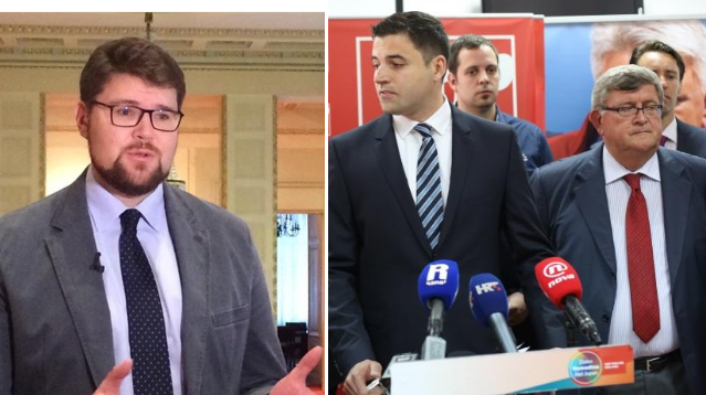 Peđa Grbin, Davor Bernardić, Vojko Obersnel