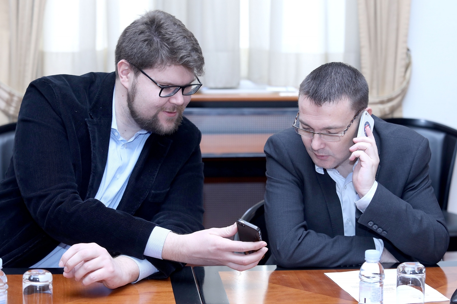 Peđa Grbin i Arsen Bauk