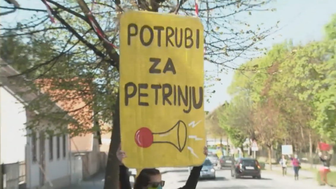 petrinjsko proljeće, petrinja prosvjed