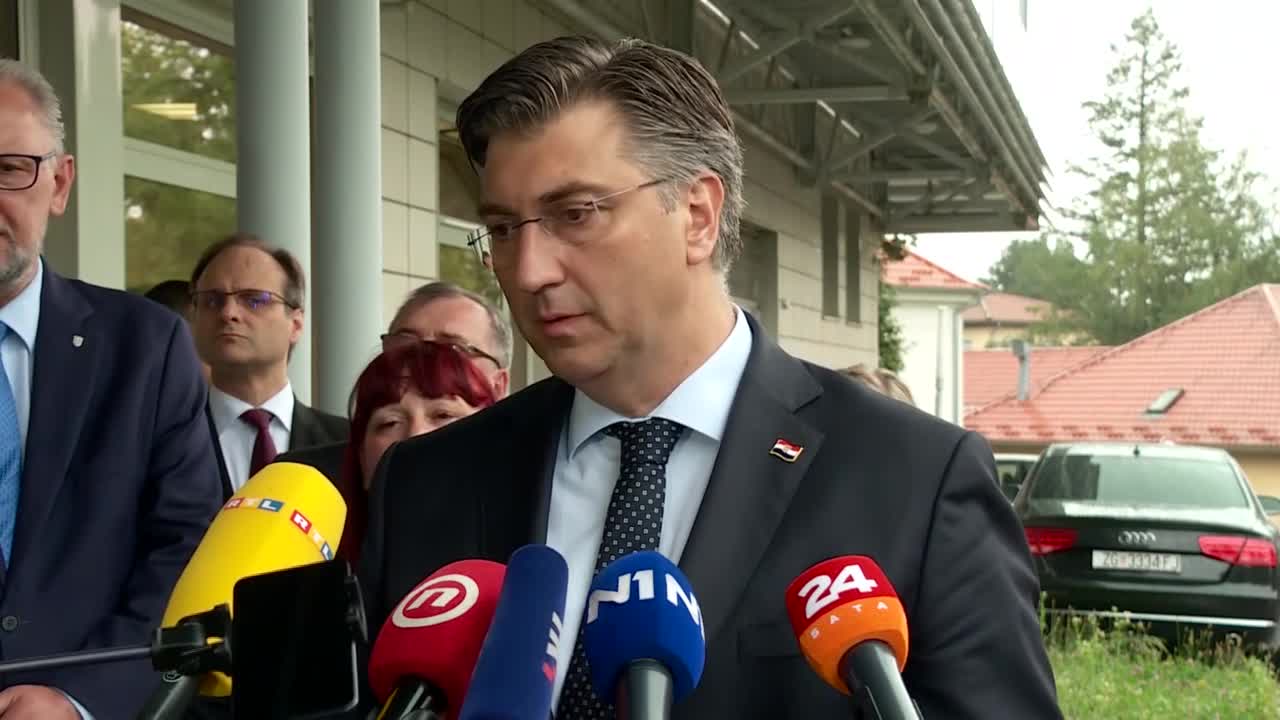 Plenković o antisrpskim grafitima: "Netko tko to radi, radi to za nečiji račun"