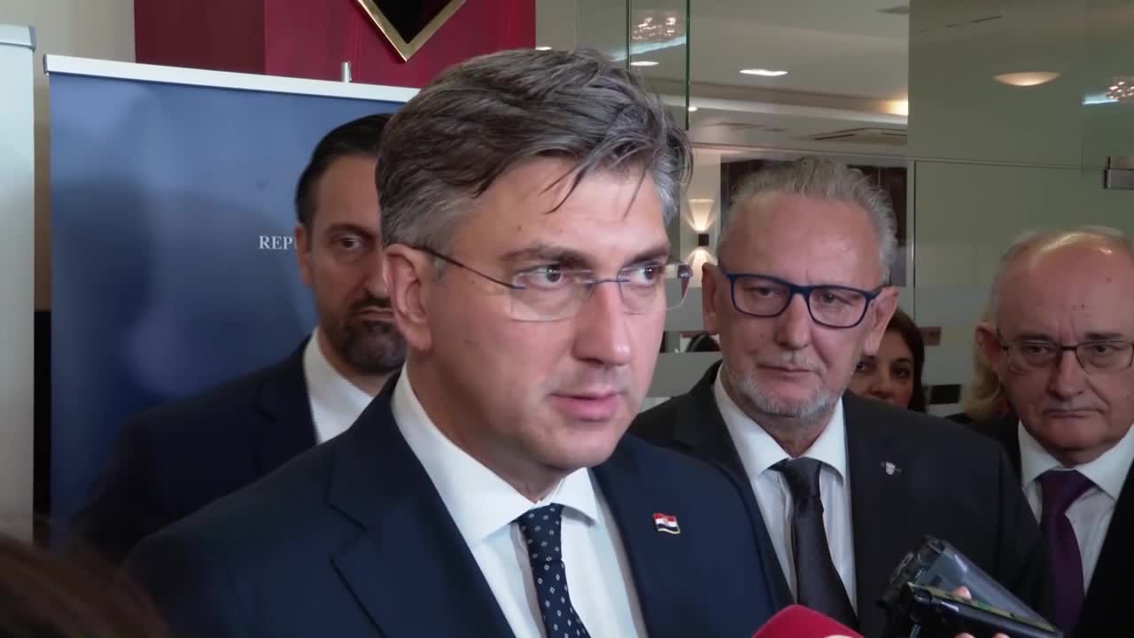 Plenković o potencijalnoj kandidaturi Karamarka na unutarstranačkim izborima HDZ-a