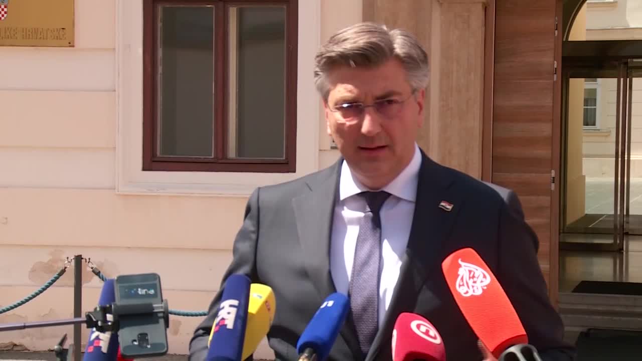 Plenković: Prihvatio sam ostavku Krstičevića, ali ne mislim da je odgovoran