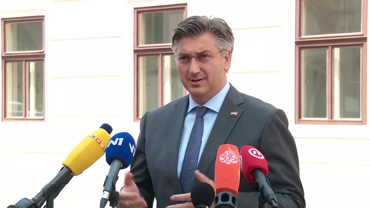 Plenković: "Sad mi je od svega važnije boriti se u EU za 20 milijardi eura za Hrvatsku"