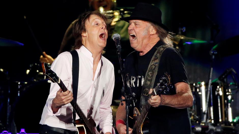 pol makartni nil jang Reuters Mario Anzuoni