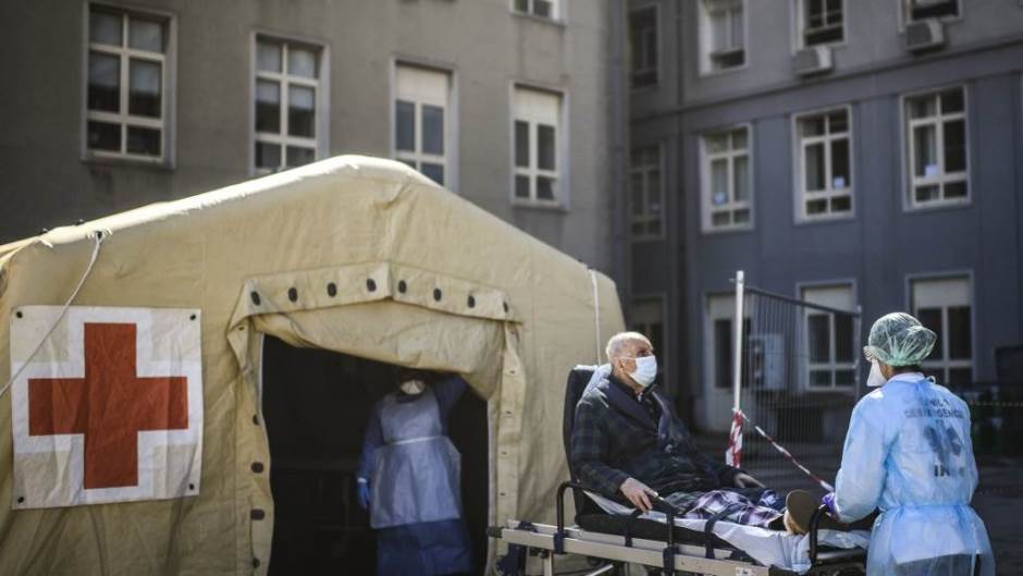 koronavirus, korona, bolnica, medicinska sestra, liječnici, šator, šatorska bolnica