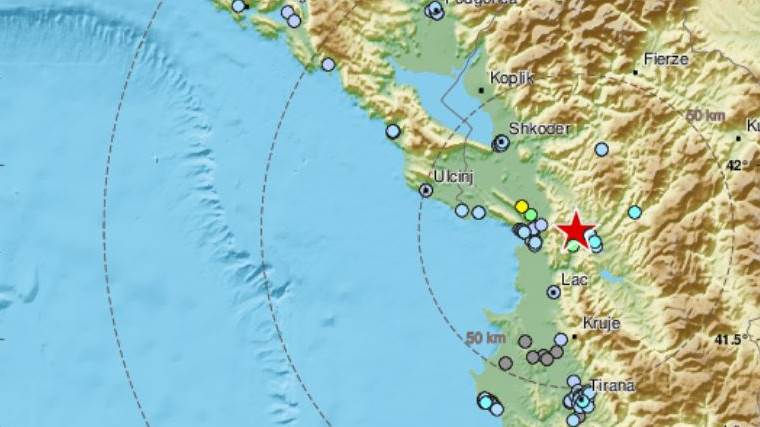 potres albanija