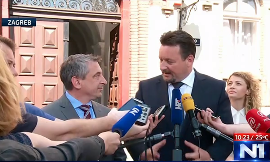 Predrag Štromar i Lovro Kuščević