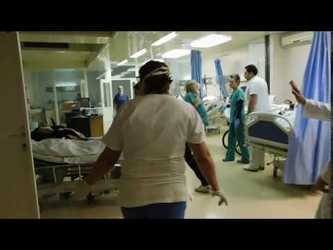 Prijem izbjeglica u bolnicu u Novoj Gradiški