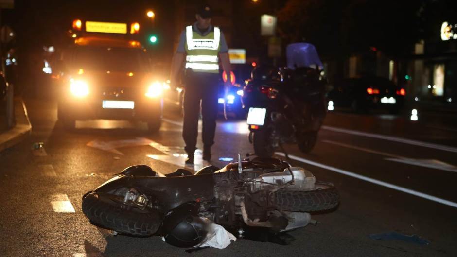 Prometna, motociklist, Split