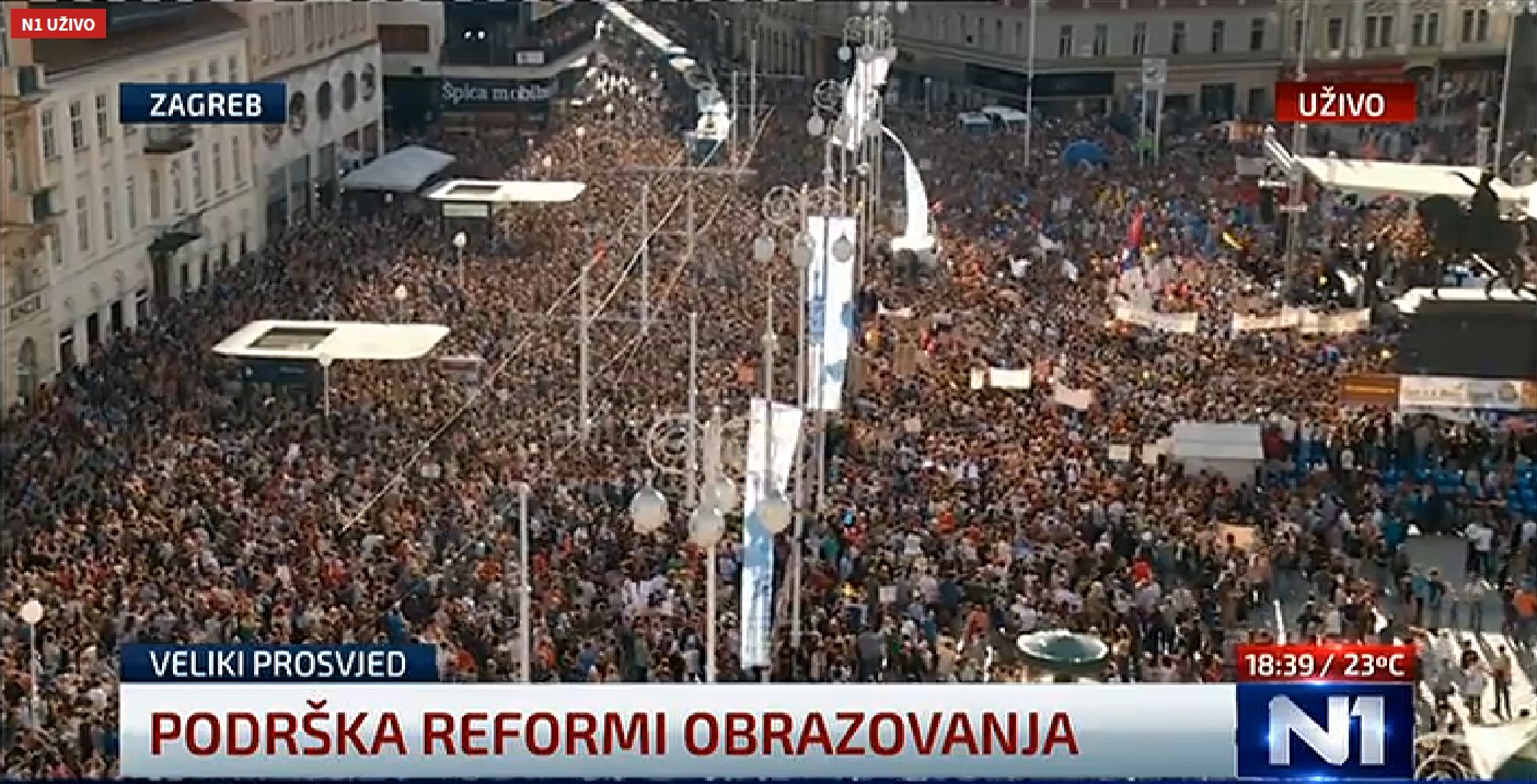 prosvjed, hrvatska može bolje