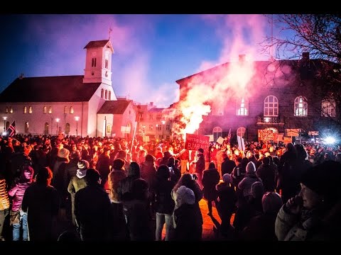 Prosvjedi na Islandu