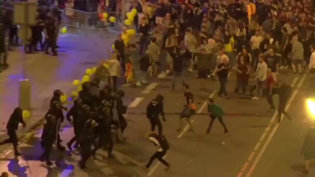 Prosvjedima protiv presuda za organiziranje referenduma u Kataloniji