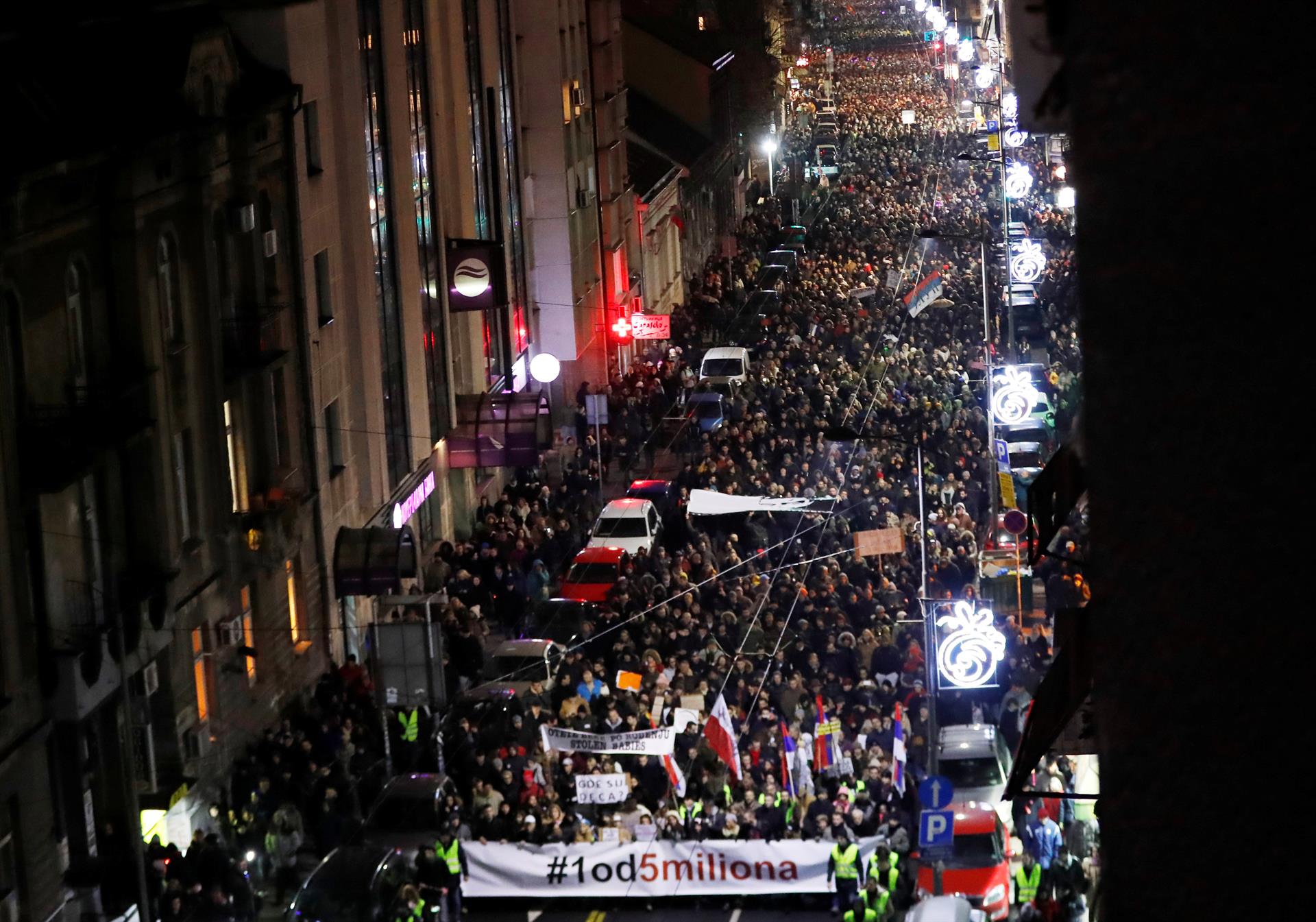 protest, Beograd, 1 od 5 miliona, 19