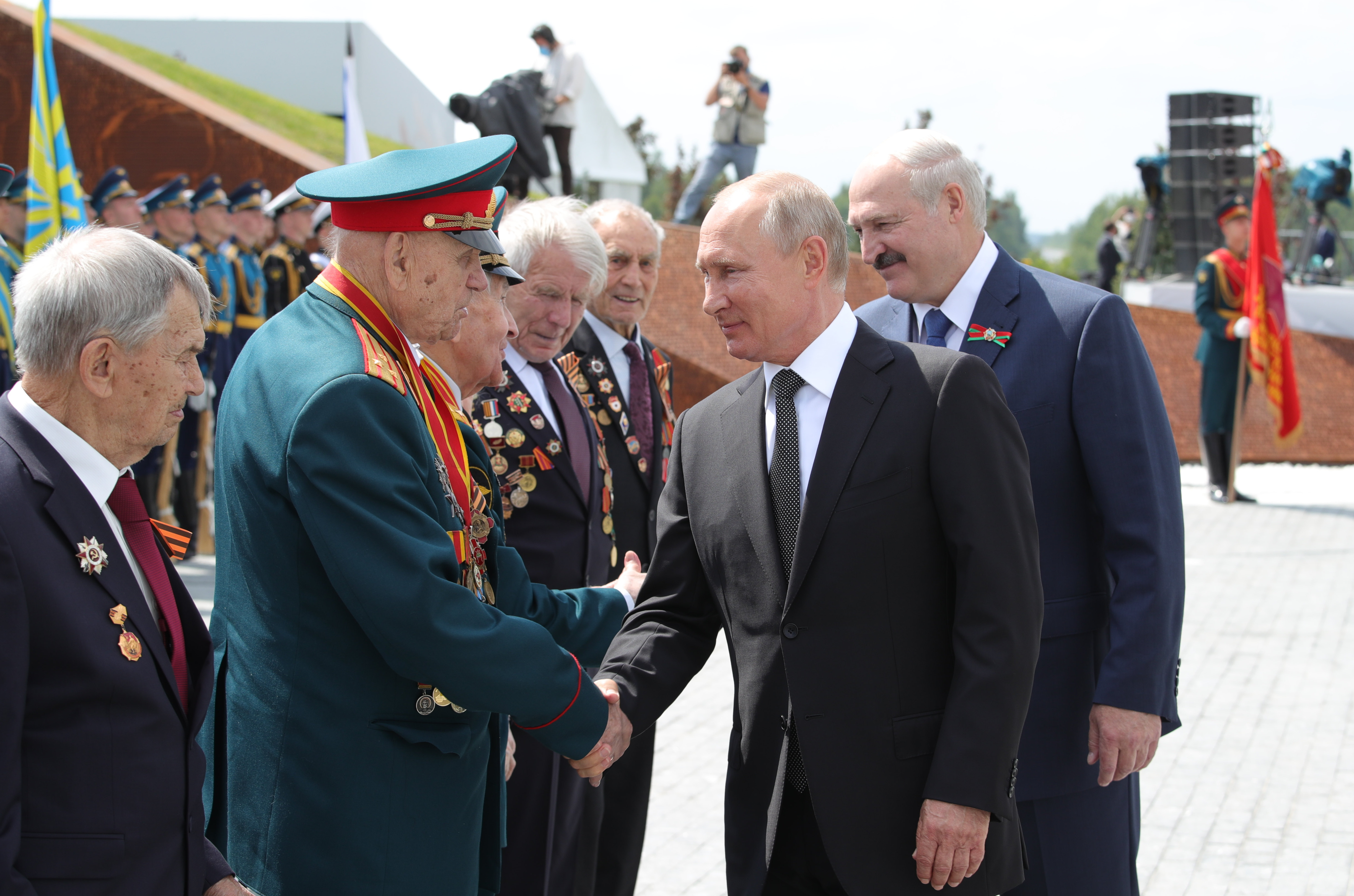 Putin; Lukašenko