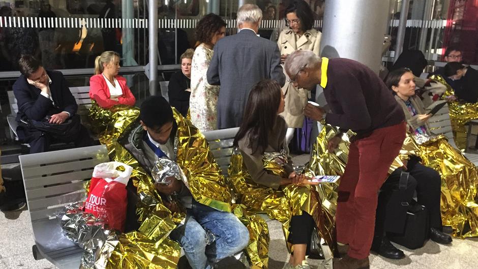 putnici kale voz eurostar Reuters John Pullman