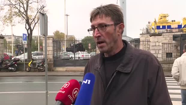 Radnici Uljanika štrajkaju u krugu brodogradilišta