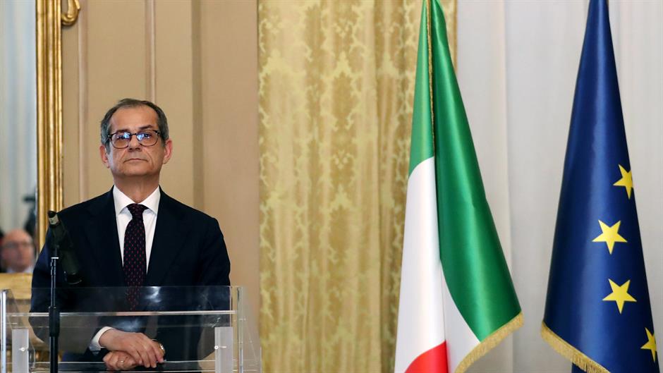 REUTERS_Alessandro Bianchi_Giovanni Tria