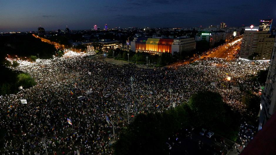 RUMUNJSKA PROTEST