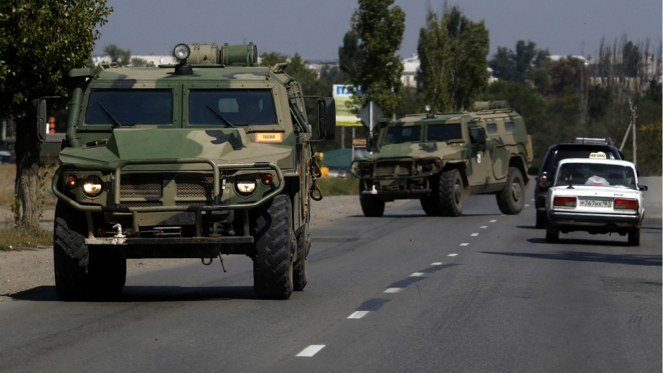 ruska vojna vozila Reuters Alexander Demianchuk